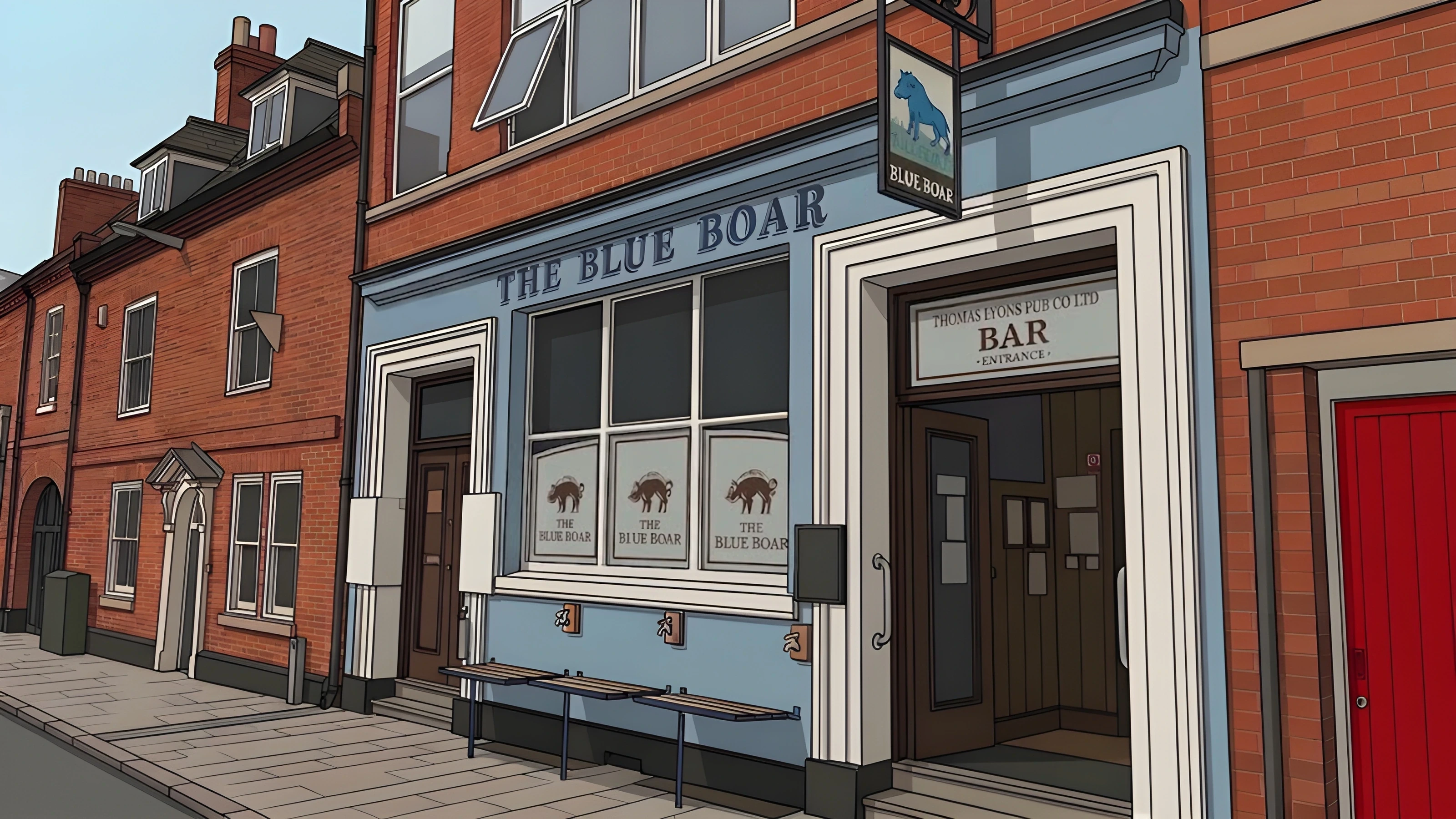 The Blue Boar on Millstone Lane, Leicester